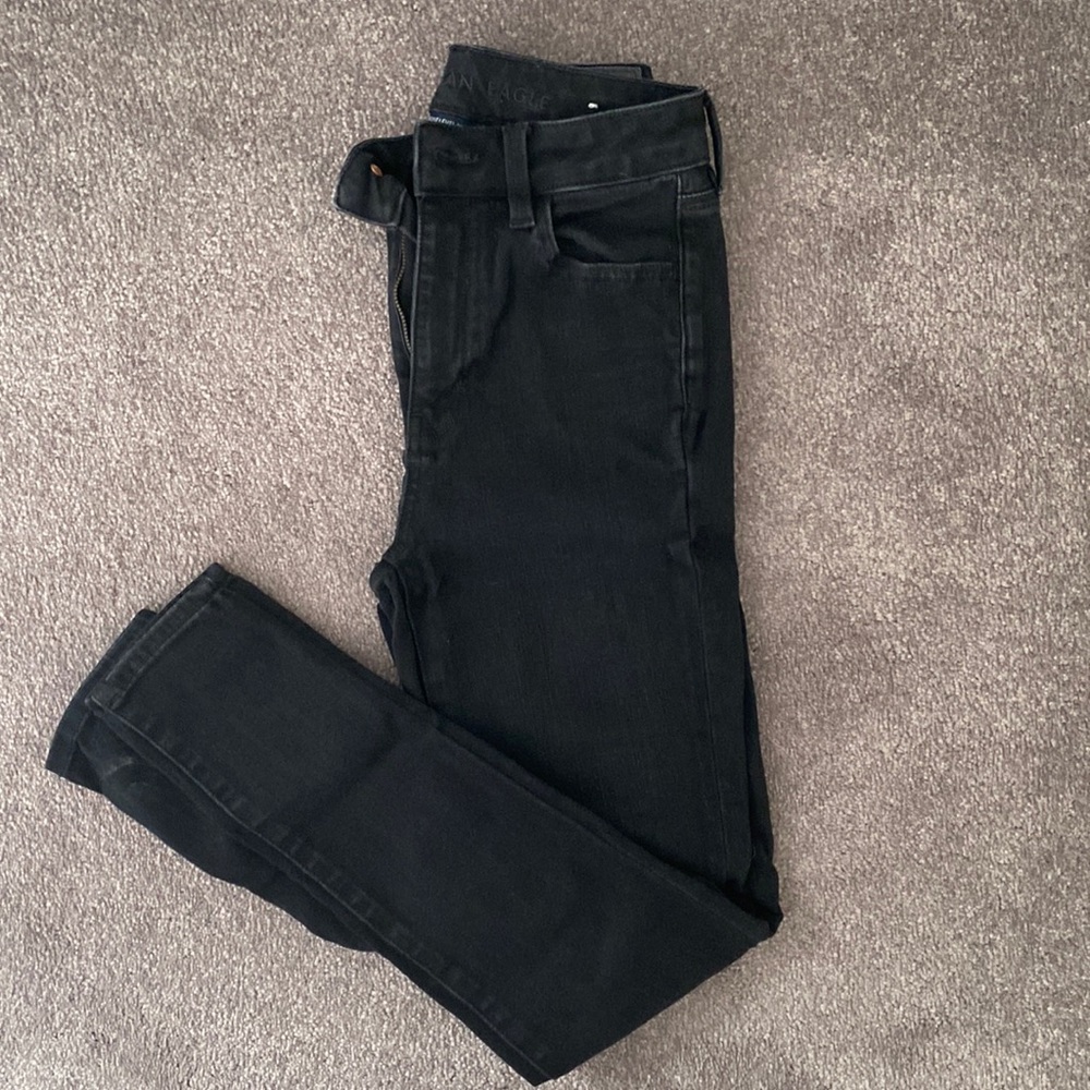 American eagle high rise jegging- 360 next level stretch